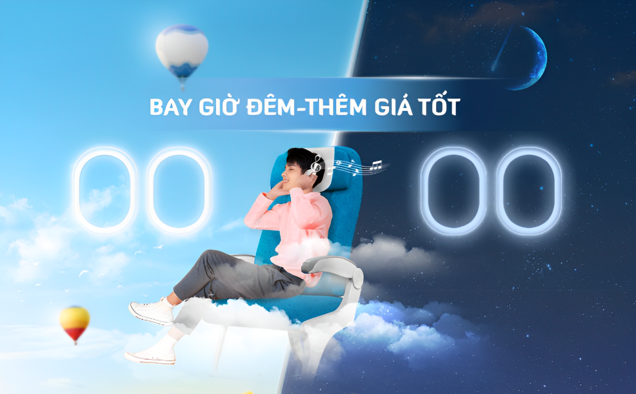 Bay giờ đêm - Thêm giá tốt